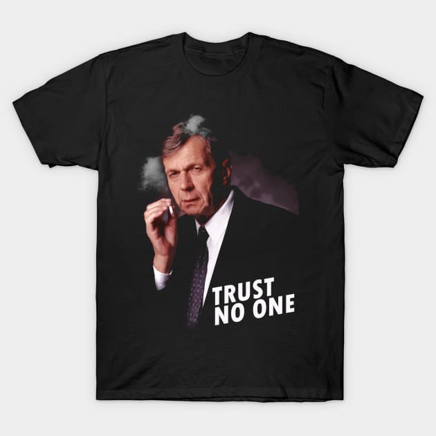 Trust No One T-Shirt by woodsman